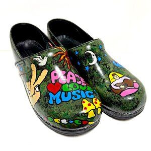 Sanita Hand Painted Clogs
